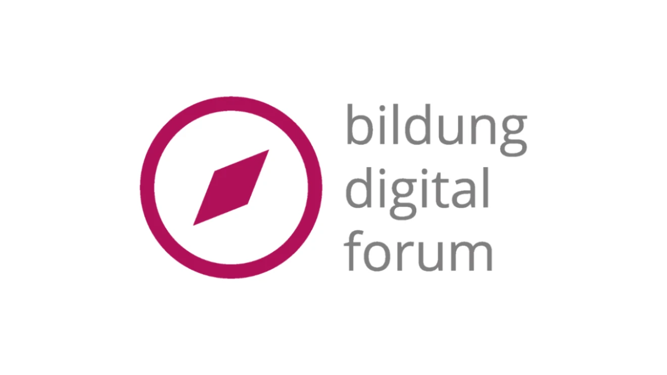 Eventmanagement Logo bildung.digital.forum auf wei&szlig;em Hintergrund